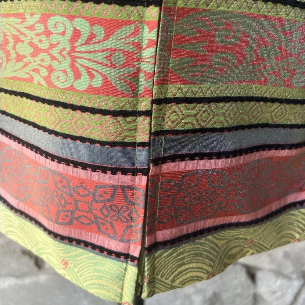Joni B. Spring Jacket Medium Multicolored Zip Front‎ Long Sleeve Lined Excellent